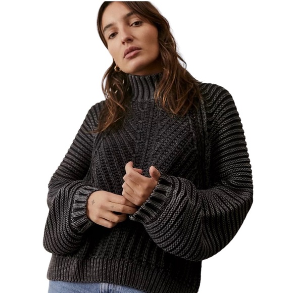 Free People Sweaters - Free People Women’s Turtleneck Sweater Knit 100%cotton